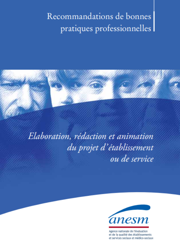 Recommandations projet d'établissement HAS